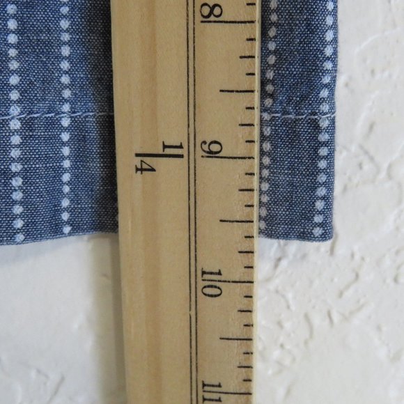 Old Navy* Men's Short Sleeve Button Down Curved Hem Pocket Stripe Shirt~ XXL - Picture 10 of 12